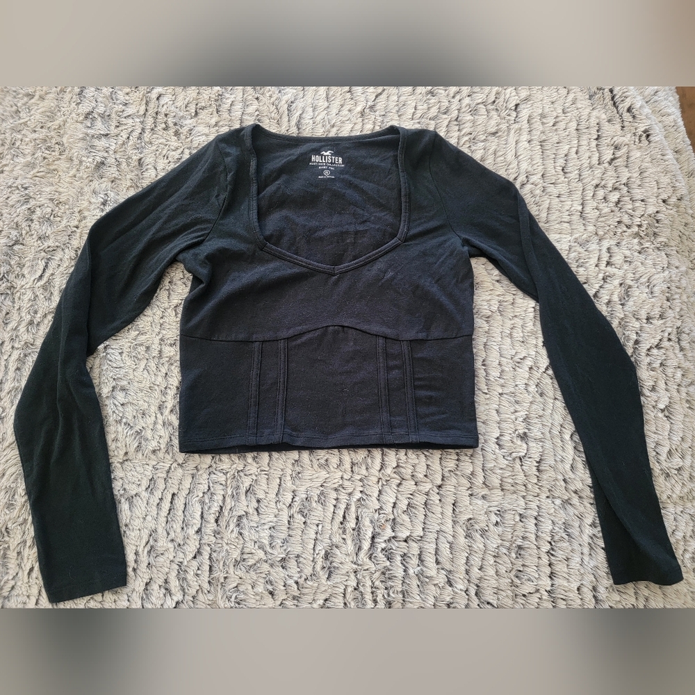 Hollister Black Women's Top